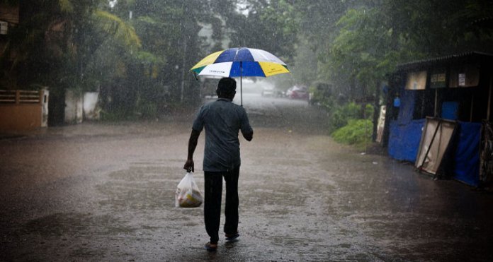 കേരളത്തിൽ ഇടിമിന്നലോട് കൂടിയ മഴയ്ക്ക് സാധ്യത