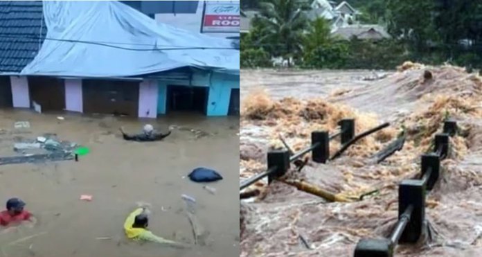 കൂട്ടിക്കലില്‍ ഉരുള്‍പൊട്ടി ; മൂന്ന് വീടുകള്‍ ഒലിച്ചുപോയി12 പേരെ കാണാതായി
