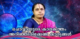 ചൊവ്വായുടെ കാരകത്തം; അറിഞ്ഞിരിക്കേണ്ട കാര്യങ്ങൾ