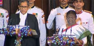 രാജ്യത്തിന്‍റെ 15-ാം രാഷ്ട്രപതിയായി ദ്രൗപദി മുര്‍മു അധികാരമേറ്റു