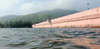 മുല്ലപ്പെരിയാര്‍ അണക്കെട്ട് തുറന്നു; 9066 ഘനയടിയാണ് നീരൊഴുക്ക്