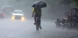സംസ്ഥാനത്ത് നാല് ജില്ലകളിൽ യെല്ലോ അലേർട്ട്