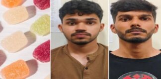 കണ്ടാൽ ജെല്ലി മിഠായി, പക്ഷെ ഉള്ളിൽ കഞ്ചാവ്; ബെംഗളുരുവിൽ ‘ലഹരിജെല്ലി’യുമായി രണ്ട് പേർ പിടിയിൽ