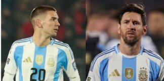 മെസ്സിയുമൊത്ത് എച്ചെവേരി, മസ്താന്റുവോണോ ഉള്പ്പെടെ; ലോകകപ്പ് യോഗ്യതയ്ക്കുള്ള അര്ജന്റീന ടീം പ്രഖ്യാപിച്ചു