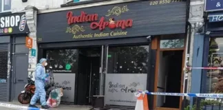 ലണ്ടനിലെ ഇന്ത്യൻ റെസ്റ്റോറന്റിൽ തീപിടിത്തം; കൗമാരക്കാരനും 54കാരനും അറസ്റ്റിൽ, രണ്ടുപേർ ഗുരുതരാവസ്ഥയിൽ