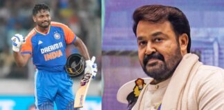 സഞ്ജു ‘മോഹൻലാൽ’ സാംസൺ; പ്രശംസിച്ച് ക്രിക്കറ്റ് ലോകവും ആരാധകരും”