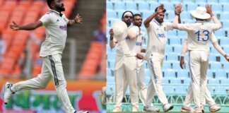 കരീബിയക്കാരെ എറിഞ്ഞു വീഴ്ത്തി; സിറാജ് ഷോ, ഇന്ത്യ മുന്നിൽ