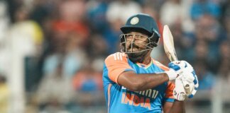 ഫോർമാറ്റ് ഏതായാലും സഞ്ജുവിന് ഒരേ സ്റ്റൈൽ; രഞ്ജിട്രോഫിയിൽ മഹാരാഷ്ട്രക്കെതിരെ അർധ സെഞ്ച്വറി