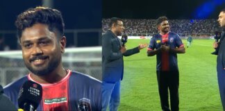 സഞ്ജു സാംസണിന് പുതിയ പേര്; “മെസി”യോ “റൊണാള്ഡോ”യോ; ആരാധകരുടെ മറുപടി വൈറല്