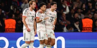 പത്തുപേരായി ചുരുങ്ങിയിട്ടും പിഎസ്ജിയെ വീഴ്ത്തി; പതിനാറ് മത്സരങ്ങളിലും വിജയിച്ച് ബയേണ്