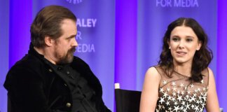 റെഡ് കാർപെറ്റിൽ ഒന്നിച്ചെത്തി ഡേവിഡ് ഹാർബറും മില്ലി ബോബി ബ്രൗണും; ബുള്ളിയിങ് പരാതി വ്യാജമോ?