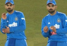 ഗ്രൗണ്ടിലെത്തിയാൽ കോഹ്ലി ഫുള് ‘ഓൺ’; നാഗിൻ ഡാൻസ് വീഡിയോ സോഷ്യൽ മീഡിയയിൽ വൈറൽ