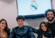 അച്ഛന്റെ പാതയില് മകനും; റയല് മാഡ്രിഡ്വുമായി കരാര് ഒപ്പിട്ട് മാര്സെലോയുടെ മകന് എന്സോ