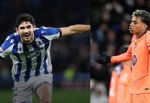 ബാഴ്സലോണയ്ക്ക് റയൽ സോസിഡാഡിന്റെ ഷോക്ക്; ലാലിഗയിൽ വമ്പൻ ട്വിസ്റ്റ്