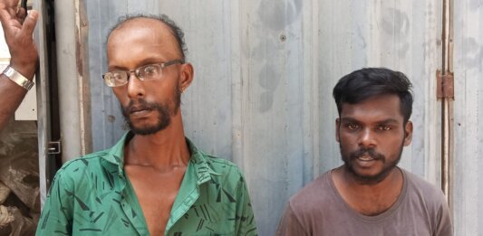 കുണ്ടറ മോഷണക്കേസിലെ പ്രതികൾ പോലീസ് കസ്റ്റഡിയിൽ.