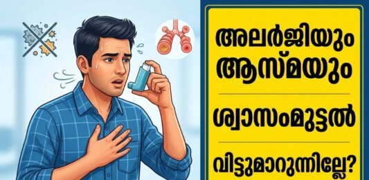 അലർജിയും ആസ്മയും ആരോഗ്യ പ്രശ്നങ്ങൾ വിശദീകരണം