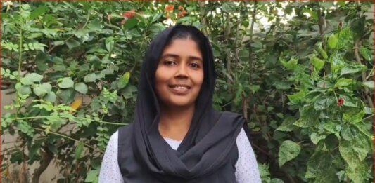 16-ാം വയസ്സിൽ പഠനം നിലച്ച നദിയ 39-ാം വയസ്സിൽ അഭിഭാഷകയായി