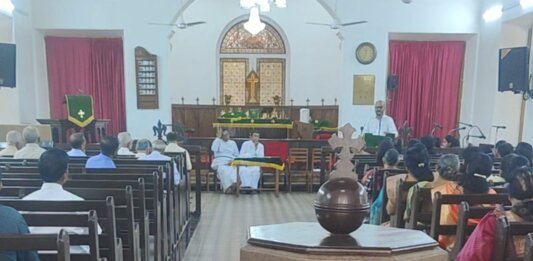 CSI St Thomas English Church Kollam historic building